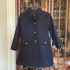 Janie and Jack navy dress coat